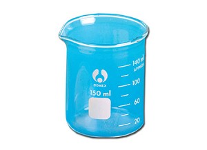 Bekerglas, 150 ml, laag