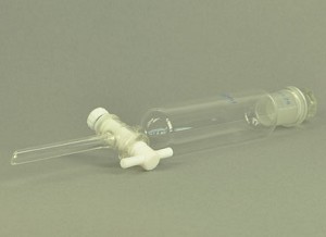 Pipeteertrechter, 50 ml, cylindrisch, afsluitbaar