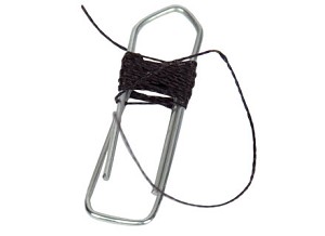 Paperclip aan veer
