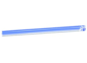 Acryl staaf, met gat, 70 x 10 mm