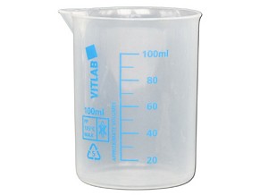 Bekerglas, plastic, 100 ml